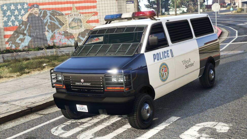 天地無用! GXP 全26話 GALAXY POLICE TRANSPORTER Police Transporter - Grand Theft Auto V(グランドセフトオート